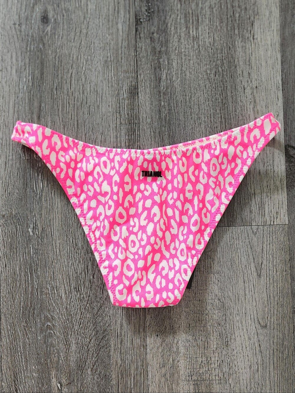 New!SET Triangle Maci Pink  Leopard Print Bikini Set - Picture 11 of 15